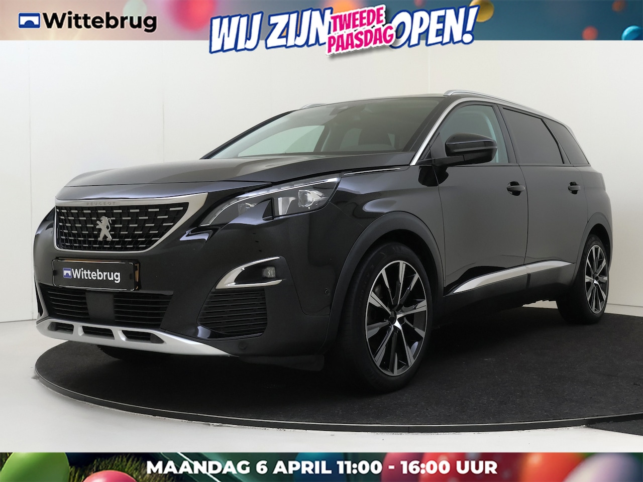 Peugeot 5008 - 1.2 PureTech Allure 130PK 7p | Keyless Entry | Navigatie | Camera | LED | Elektrische acht - AutoWereld.nl