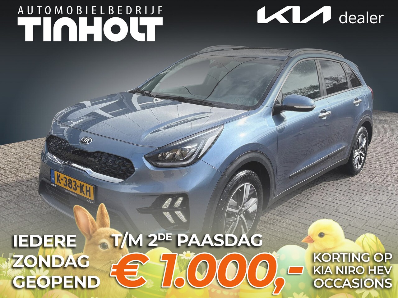 Kia Niro - 1.6 GDi Hybrid ExecutiveLine 1.6 GDi Hybrid ExecutiveLine - AutoWereld.nl