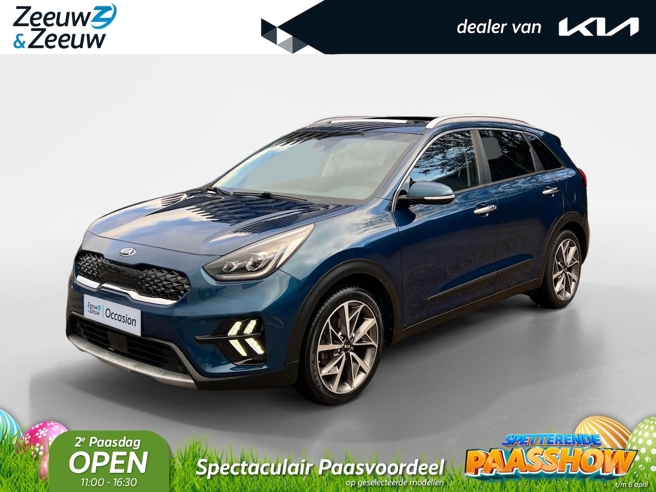 Kia Niro - 1.6 GDi Hybrid ExecutiveLine Full options | Dealer onderhouden | Leder interieur | Stoelve - AutoWereld.nl