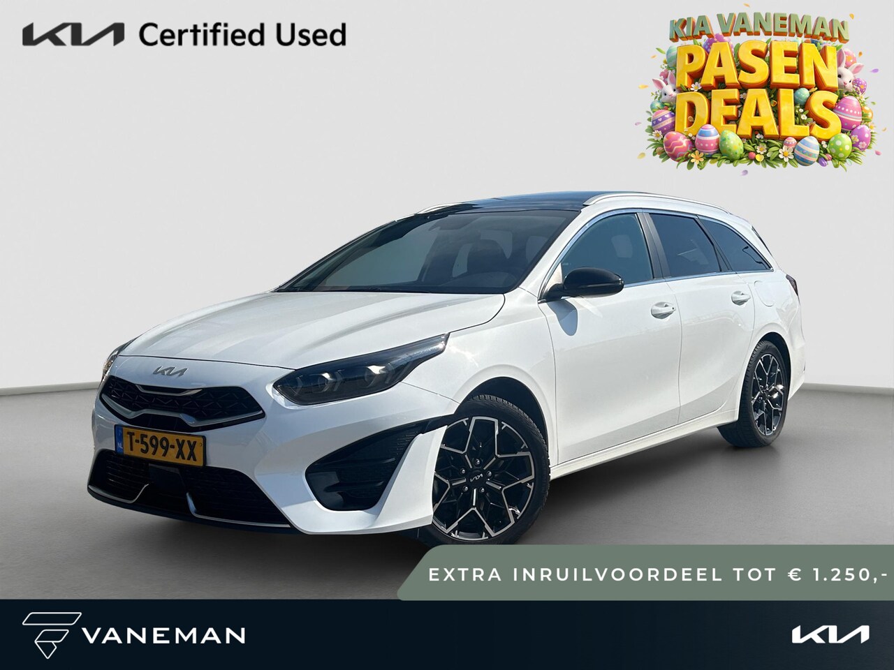 Kia Cee'd Sportswagon - Ceed 1.0 T-GDi GT-Line | Tot € 1.250,- extra inruil tijdens dit Paasweekend! | Navi | Clim - AutoWereld.nl