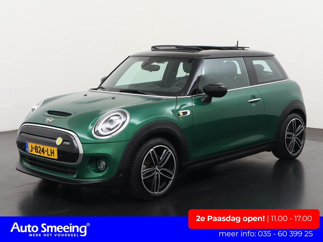 MINI Mini-Electric - Yours 33 kWh | Panoramadak | Leder | Zondag Open! - AutoWereld.nl