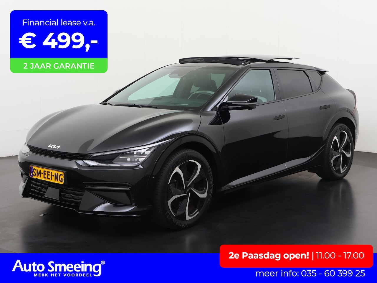 Kia EV6 - GT-Line 77.4 kWh | SOH 100% | Panoramadak | 360 Camera | Mem Stoel | Zondag Open! - AutoWereld.nl