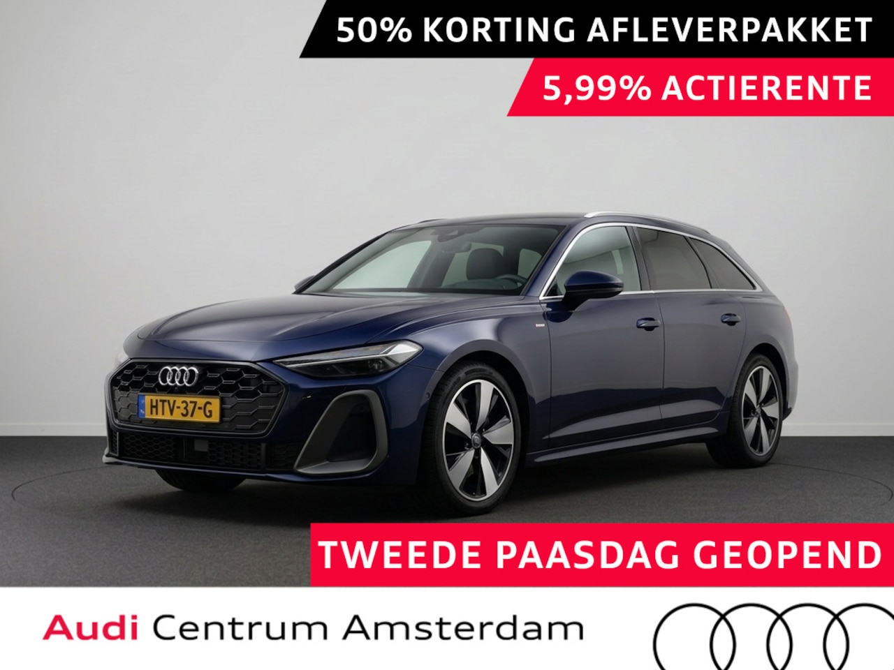 Audi A5 Avant - 2.0 e-hybrid quattro S edition 299 PK | Multimedia scherm passagier | S-Line | Keyless ent - AutoWereld.nl