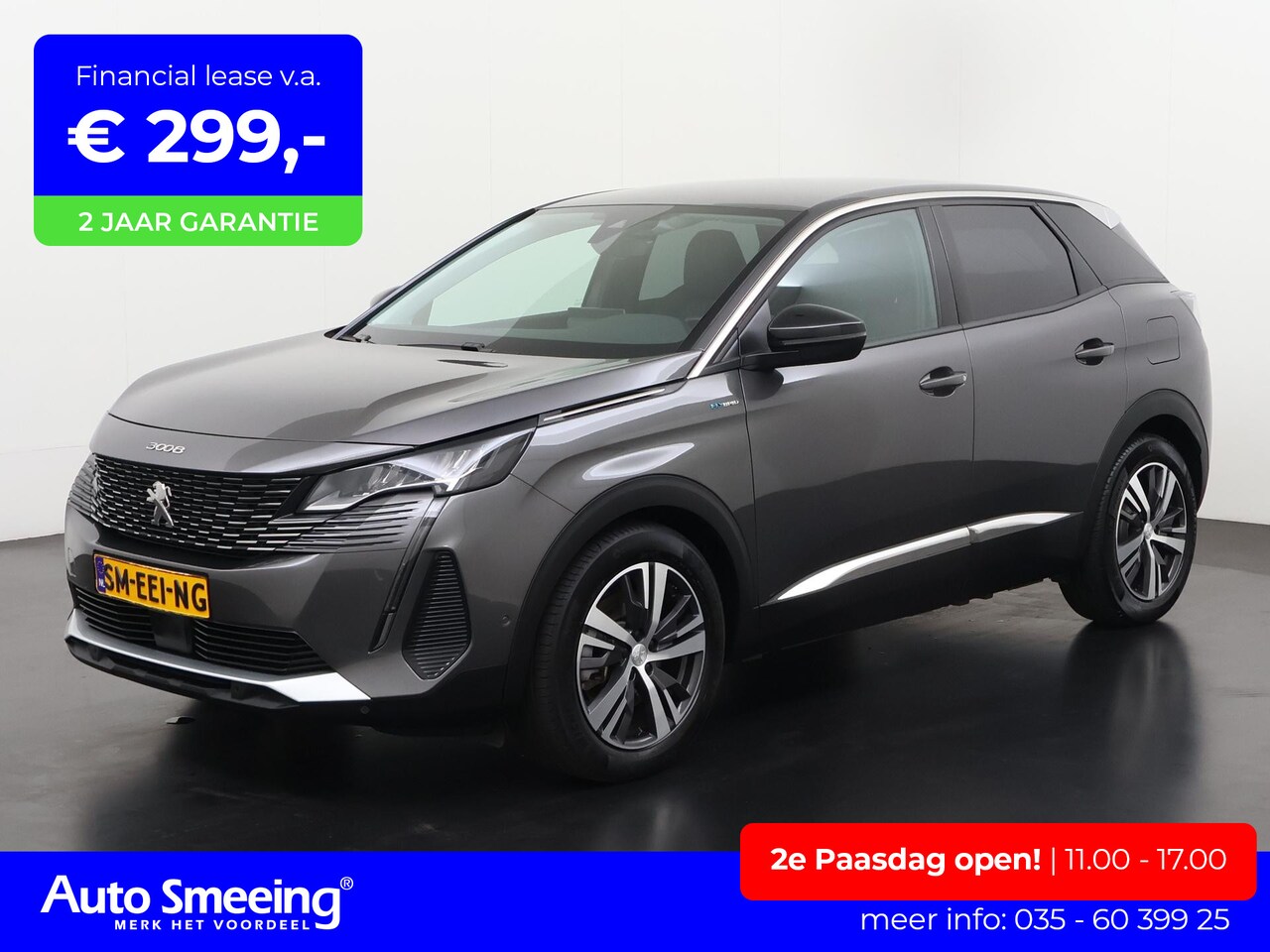Peugeot 3008 - 1.6 HYbrid 225 Allure Pack | Blind spot | Camera | Plug-In | Zondag Open! - AutoWereld.nl