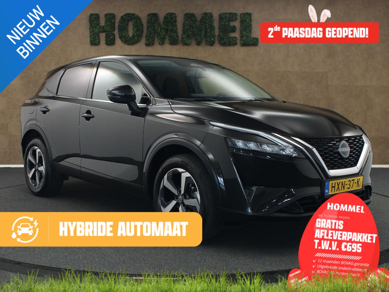 Nissan Qashqai - 1.3 MHEV Xtronic N-Connecta Automaat - NAVIGATIE - VOORSTOELEN VERWARMD - DODEHOEK DETECTI - AutoWereld.nl