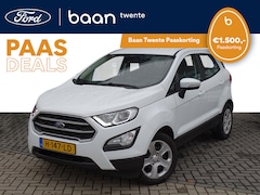 Ford EcoSport - 1.0 EcoBoost Connected | Eerste eigenaar | Dealer onderhouden | Trekhaak afneembaar | Airc