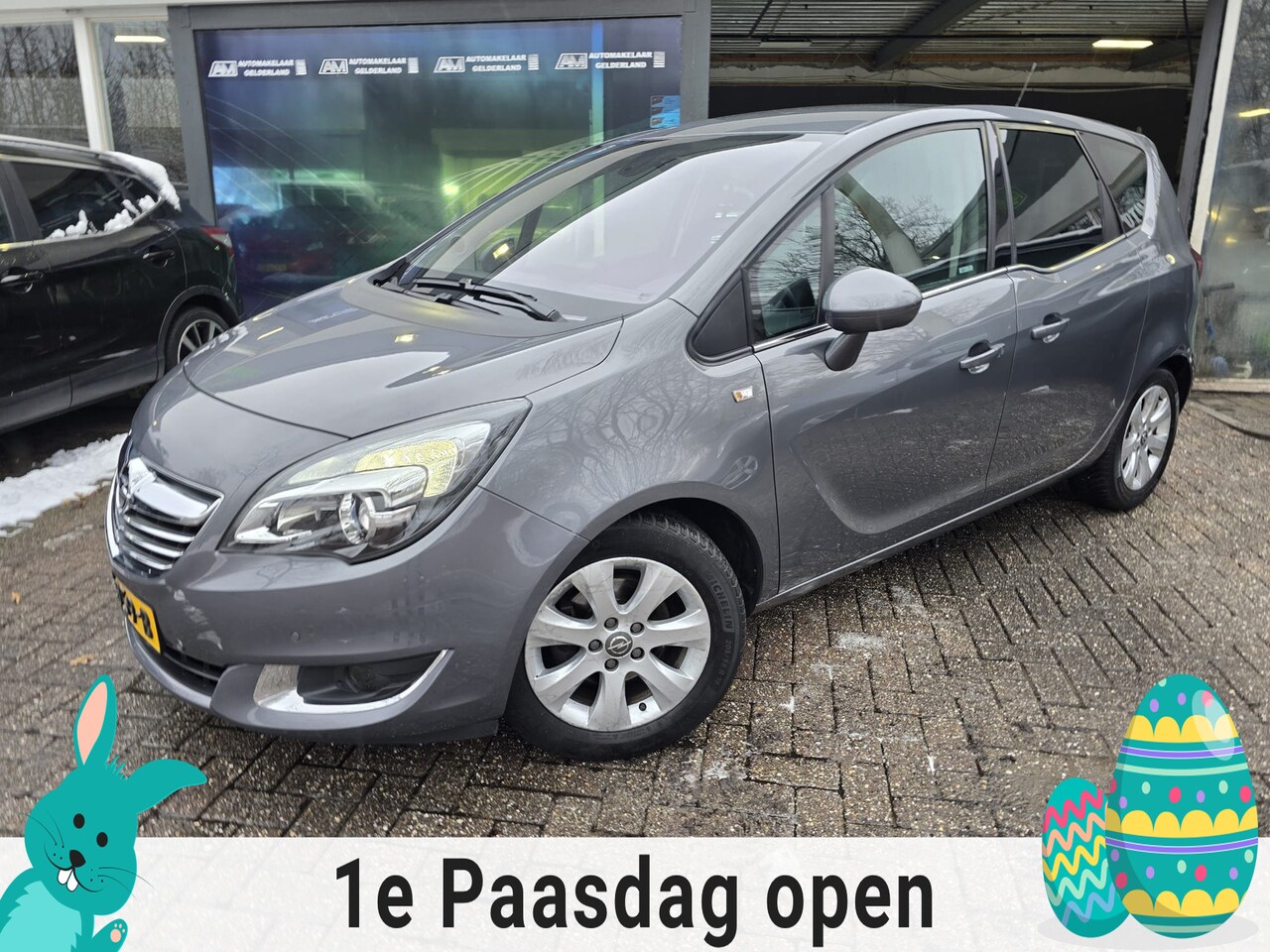 Opel Meriva - 1.4 Turbo Blitz | 2E EIGENAAR | 12MND GARANTIE | NAVI | LEDER | TREKHAAK | - AutoWereld.nl