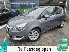 Opel Meriva - 1.4 Turbo Blitz | 2E EIGENAAR | 12MND GARANTIE | NAVI | LEDER | TREKHAAK |