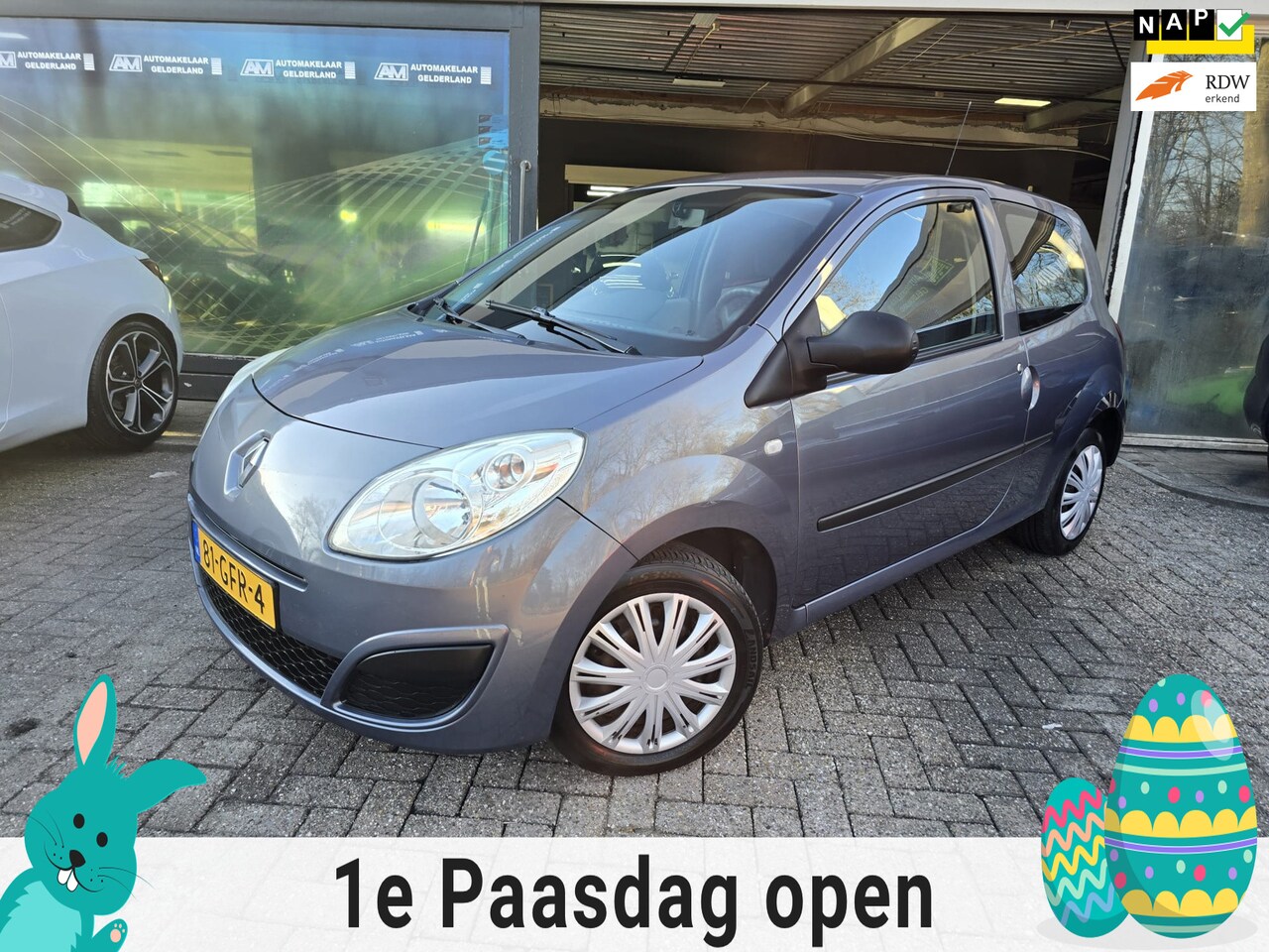 Renault Twingo - 1.2 Authentique | 12MND GARANTIE | AIRCO | ELEC RAMEN | NW APK | - AutoWereld.nl