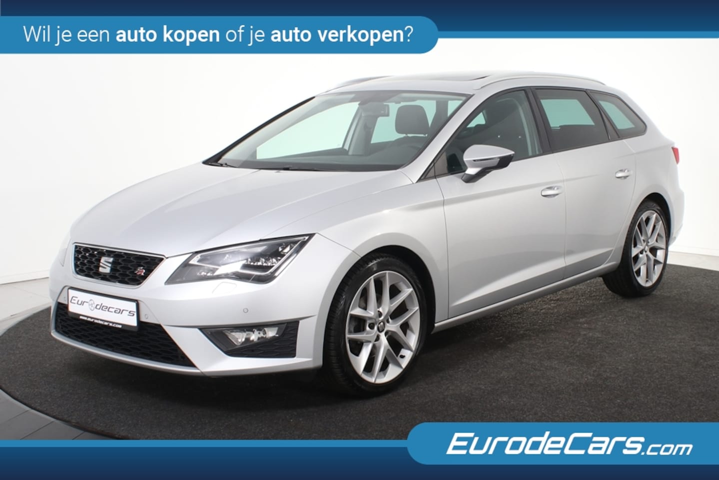 SEAT Leon ST - 1.4 TSI ACT FR Dynamic *Leer*Panoramadak*Ambiente* - AutoWereld.nl