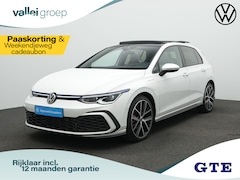 Volkswagen Golf - 1.4 eHybrid 245 pk GTE | Panoramadak | Trekhaak | Leder | Adaptief onderstel | Geheugen-/v