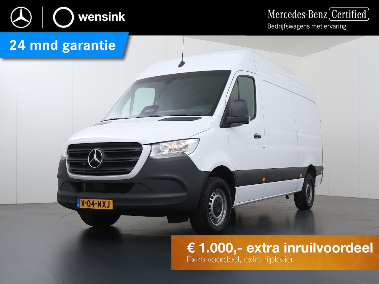 Mercedes-Benz Sprinter - 317 CDI | L2 H2 | AUTOMAAT | 170 PK | 3500 KG AHW VOORBEREIDING | ACHTERUITRIJCAMERA | AIR - AutoWereld.nl