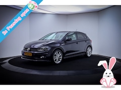 Volkswagen Polo - 1.0TSI R-Line Highline 1e EIG | ORIGINEEL NL | CARPLAY | LEDER | STOELVERW | ACC | NAVI |