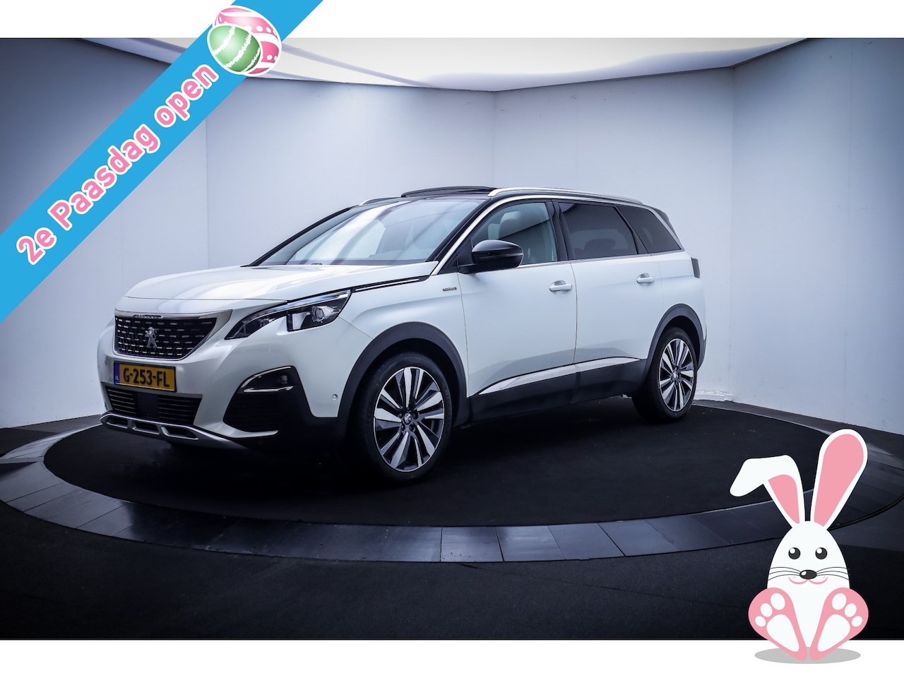 Peugeot 5008 - 1.2T 7P. GT-Line LEDER | NAVI | ACC | APPCONNECT | PANO | TREKHAAK | CLIMA | LED | CAMERA - AutoWereld.nl