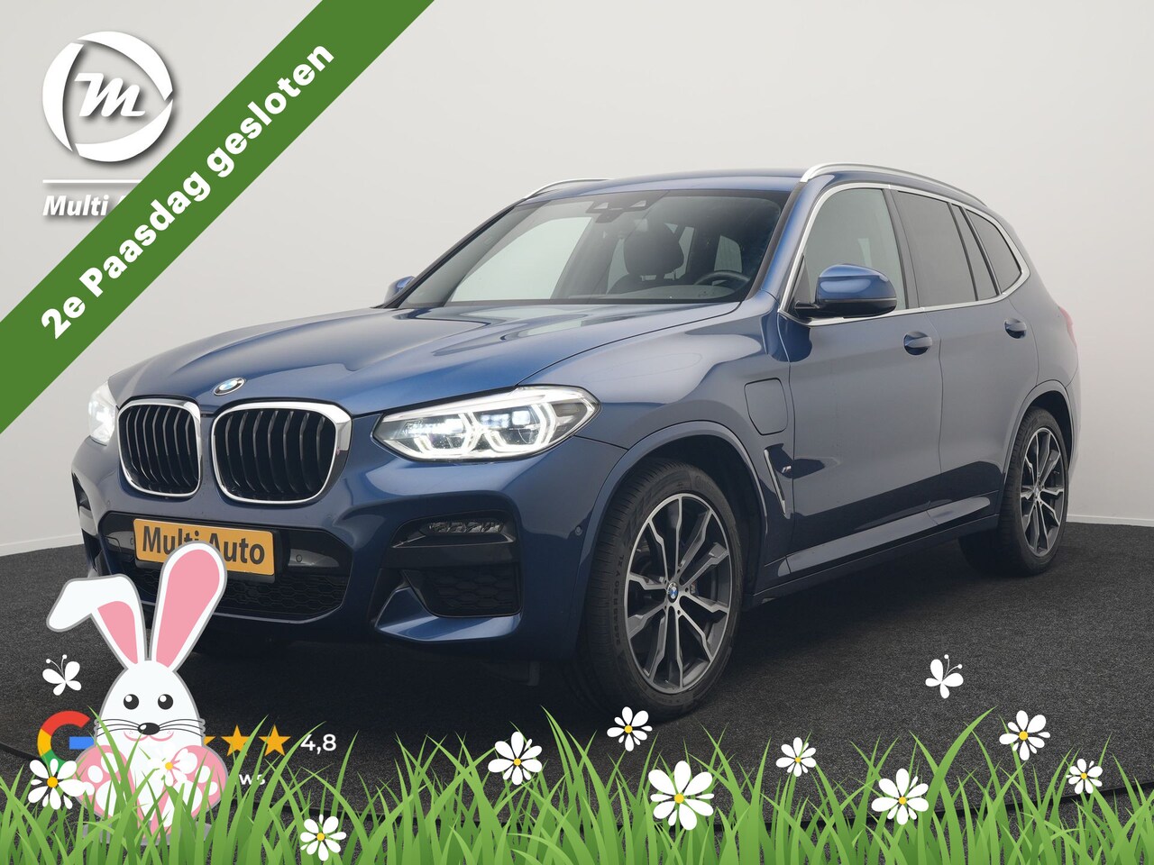 BMW X3 - xDrive30e M Sport PHEV 293pk Dealer O.H. | Trekhaak Af Fabriek | Camera | Adaptief Onderst - AutoWereld.nl