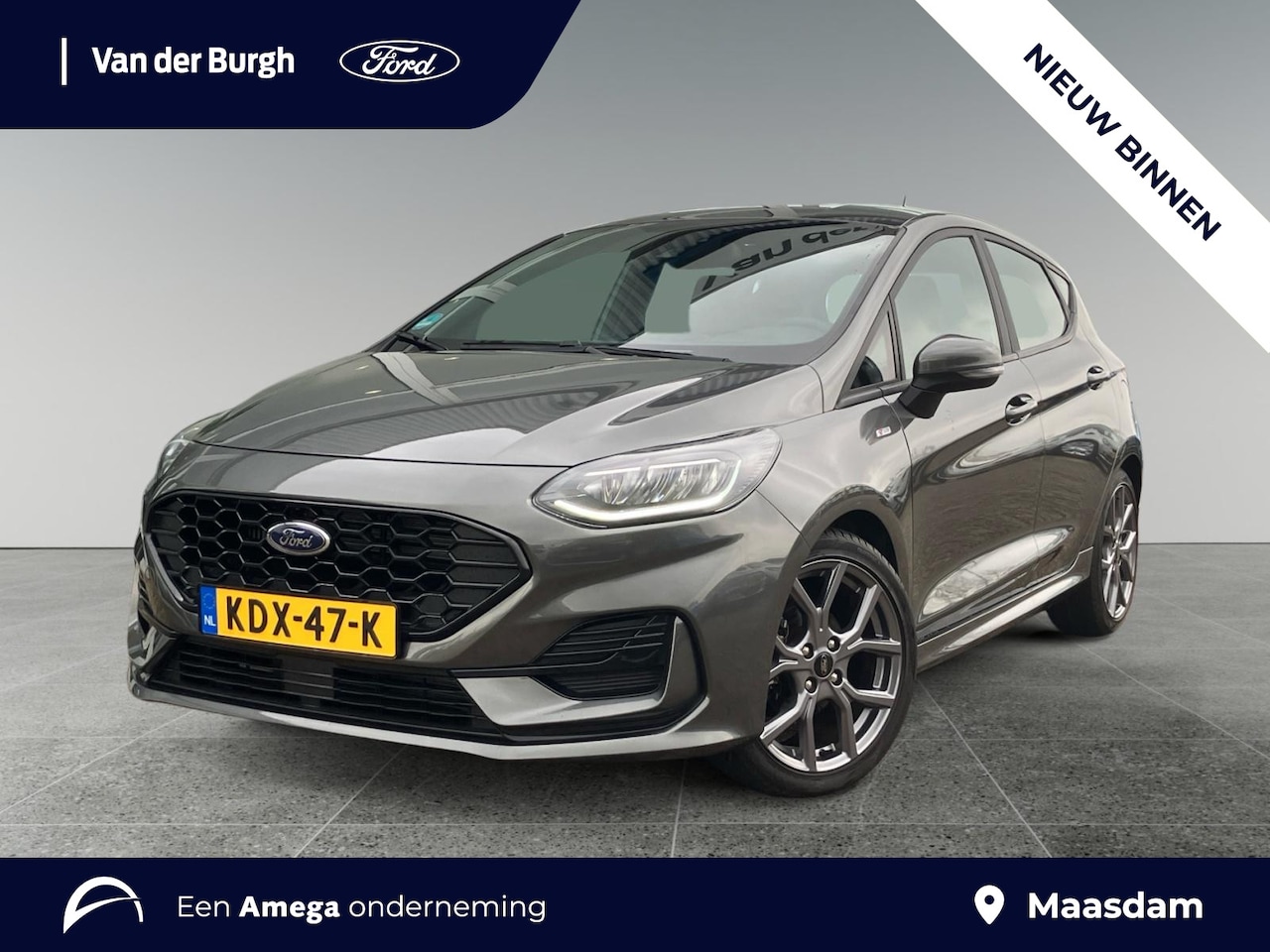 Ford Fiesta - ST-Line 1.0 EcoBoost Hybrid 125pk PowerShift Driver Assistance Pack - WinterPack - automaa - AutoWereld.nl