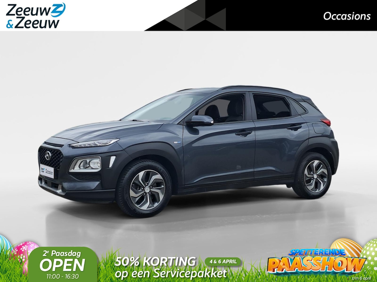 Hyundai Kona - 1.6 GDI HEV Comfort Smart | Navi | Climate control | Camera - AutoWereld.nl