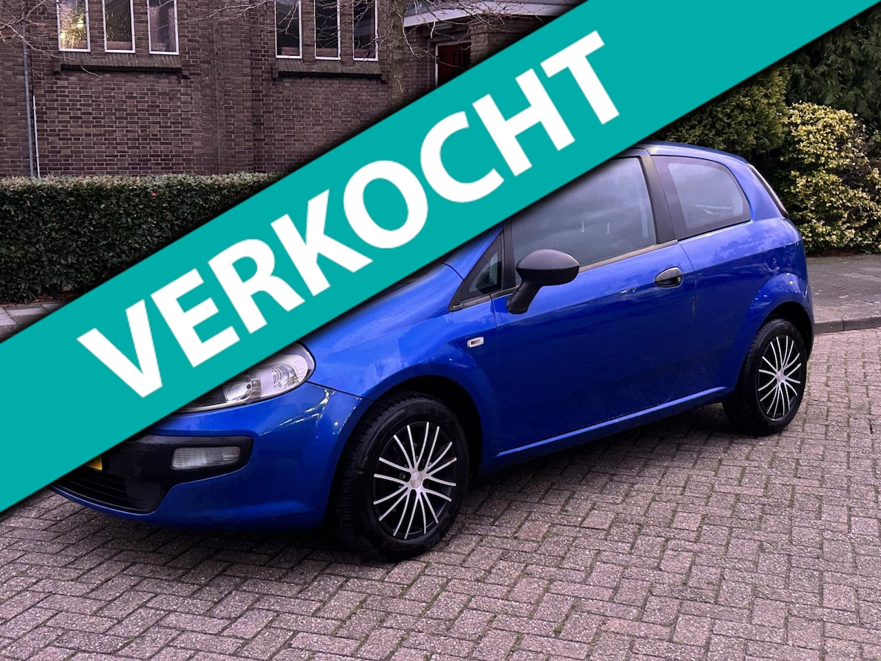 Fiat Punto Evo - 1.4 Business 2011! Nieuwe versnellingsbak! Airco! Goed rijdend! Sportief autootje! Weinig - AutoWereld.nl