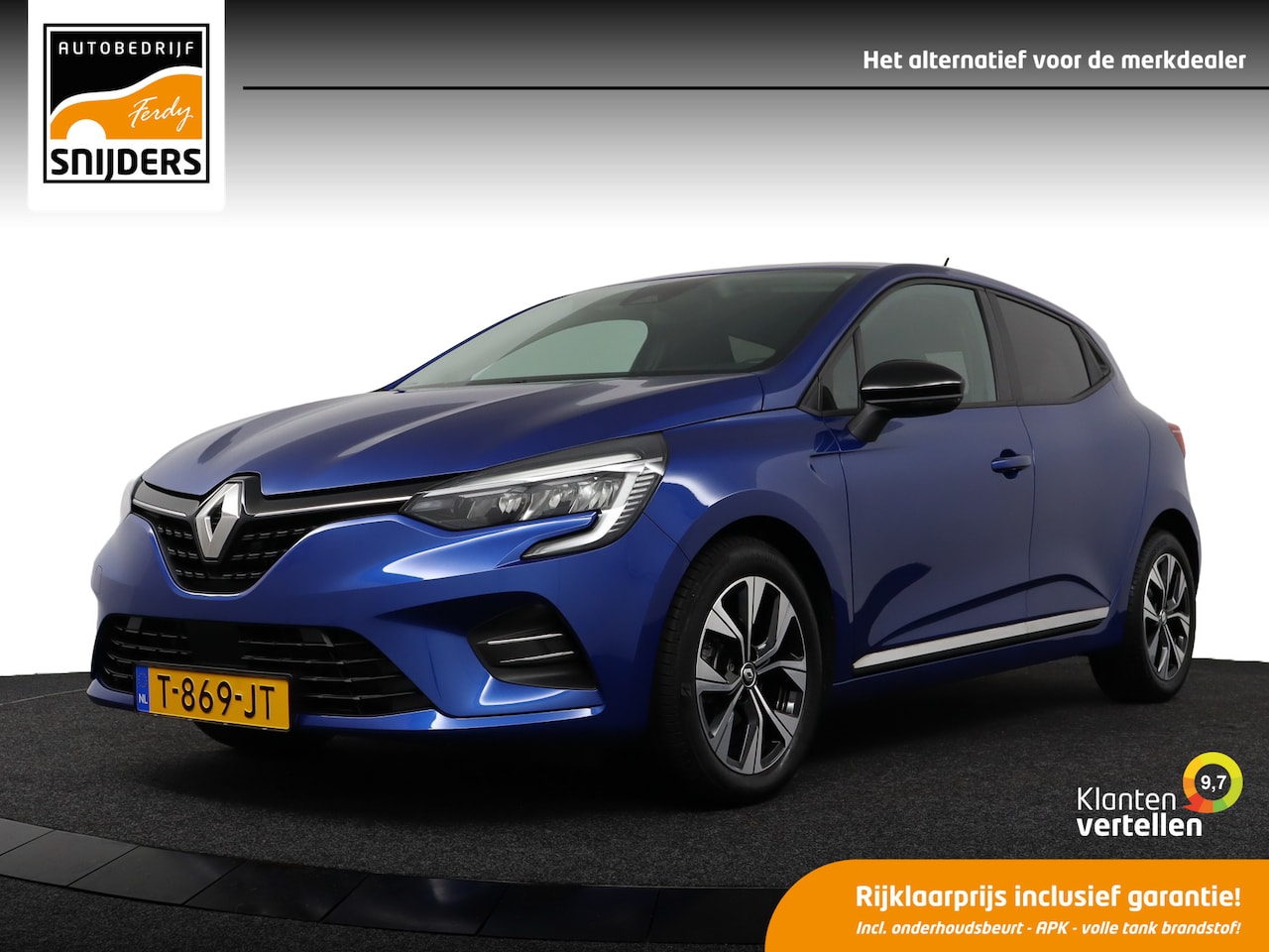 Renault Clio - 1.0 TCe 90 evolution 1.0 TCe 90 Evolution, Orig.NL-1e Eig! | Navi | PDC | LED | DAB+ | Cruise Control - RIJKLAA - AutoWereld.nl