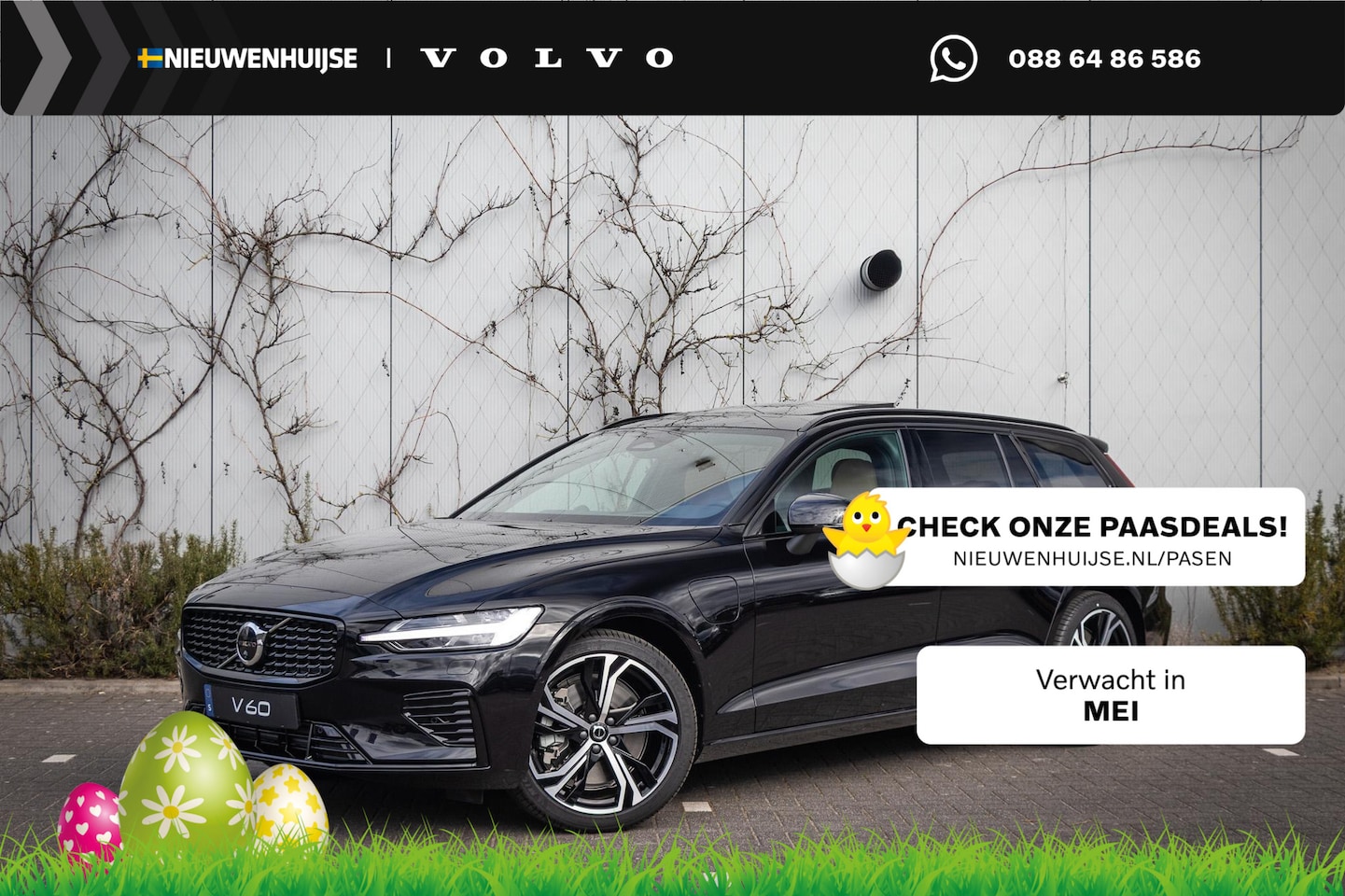 Volvo V60 - 2.0 T6 Plug-in hybrid AWD Ultra Dark | Schuif-/kanteldak | Head Up Display | Donker Glas | - AutoWereld.nl