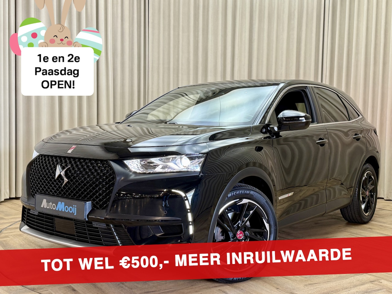 DS 7 Crossback - 1.6 PureTech 181 PK Performance Line *Leder/Alcantara Sportstoelen* Eerste Eigenaar / Carp - AutoWereld.nl