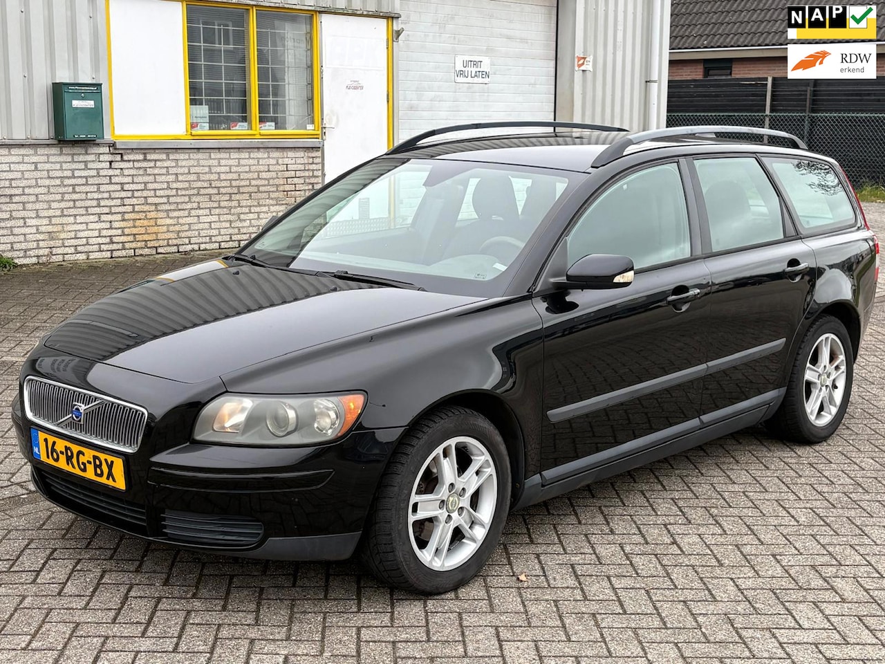 Volvo V50 - 1.8 I 16V 125 PK Bj 2005 Edition APK 01-2027 Ecc Airco Bluetooth Cruise Control Elec.Pakke - AutoWereld.nl