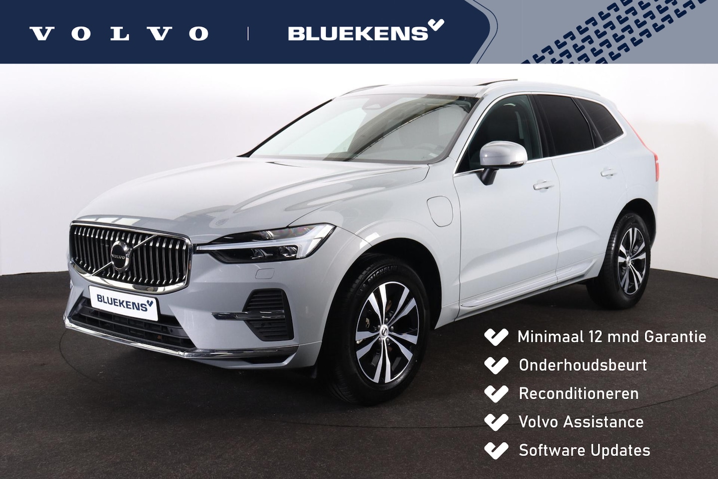 Volvo XC60 - T6 Recharge AWD Core Bright - Panorama/schuifdak - IntelliSafe Assist & Surround - Adaptie - AutoWereld.nl