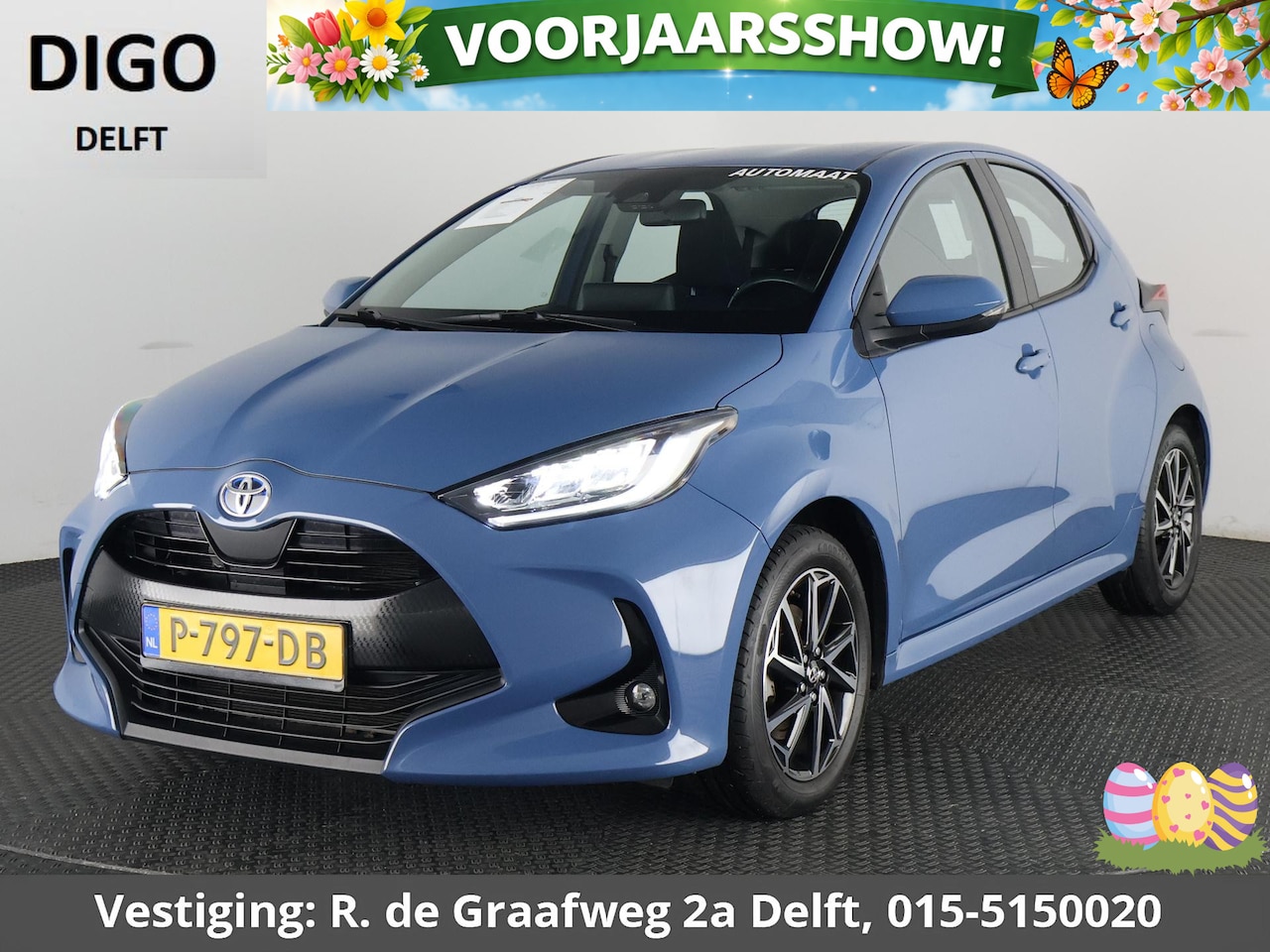 Toyota Yaris - 1.5 Hybrid Dynamic | Apple Carplay & AndroidAUTO | Camera | Adaptieve Cruise Control | - AutoWereld.nl