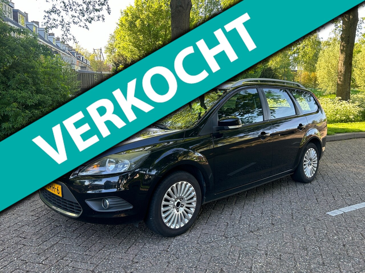Ford Focus Wagon - 1.8 Titanium Flexi Fuel 2009 clima! pdc! cruise control! nap! rijdt super! ruime auto! - AutoWereld.nl