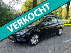 Ford Focus Wagon - 1.8 Titanium Flexi Fuel 2009 clima pdc cruise control nap rijdt super ruime auto