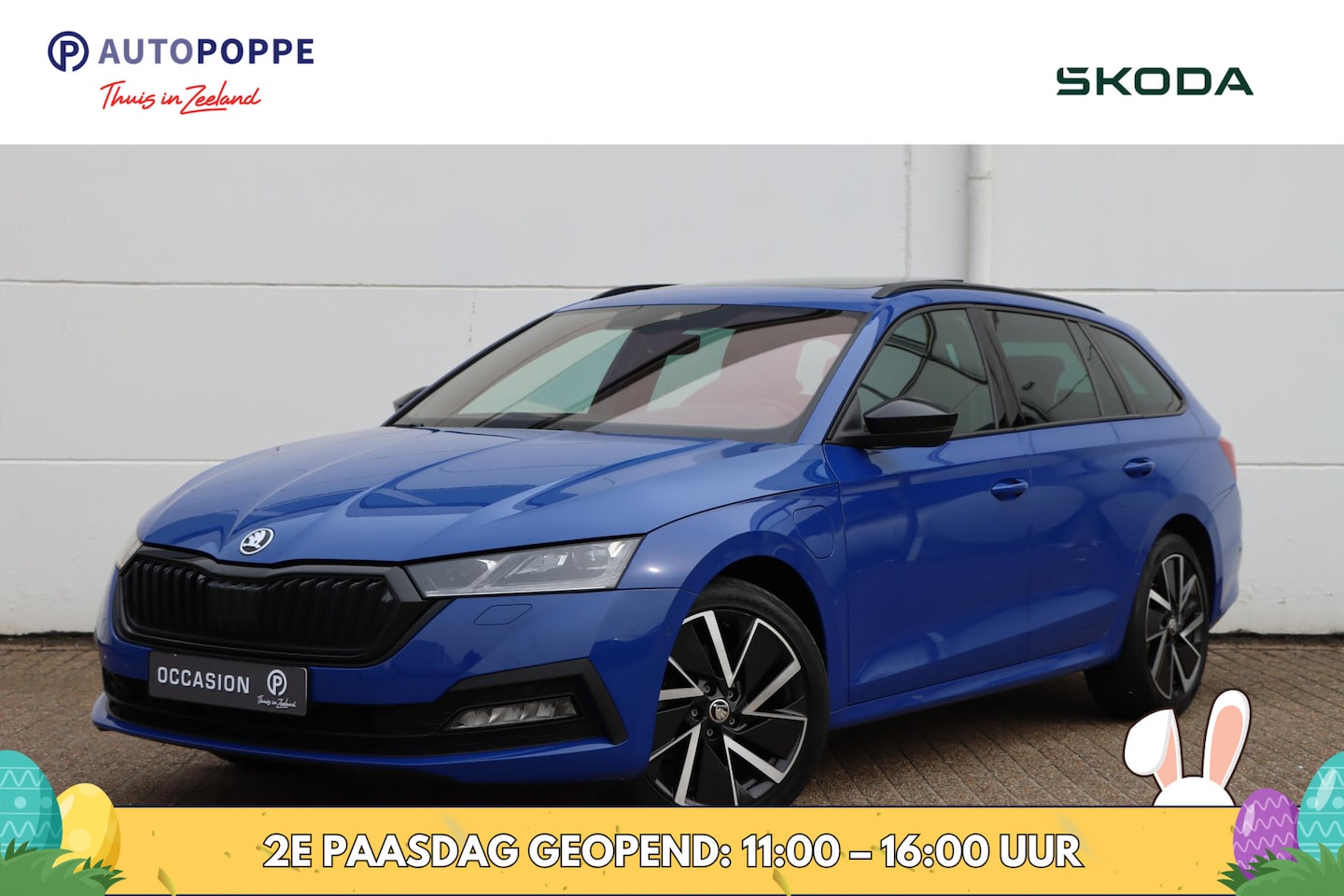 Skoda Octavia Combi - 1.4 TSI iV Style 204pk DSG6 Panorama dak | Keyless | Memory - AutoWereld.nl