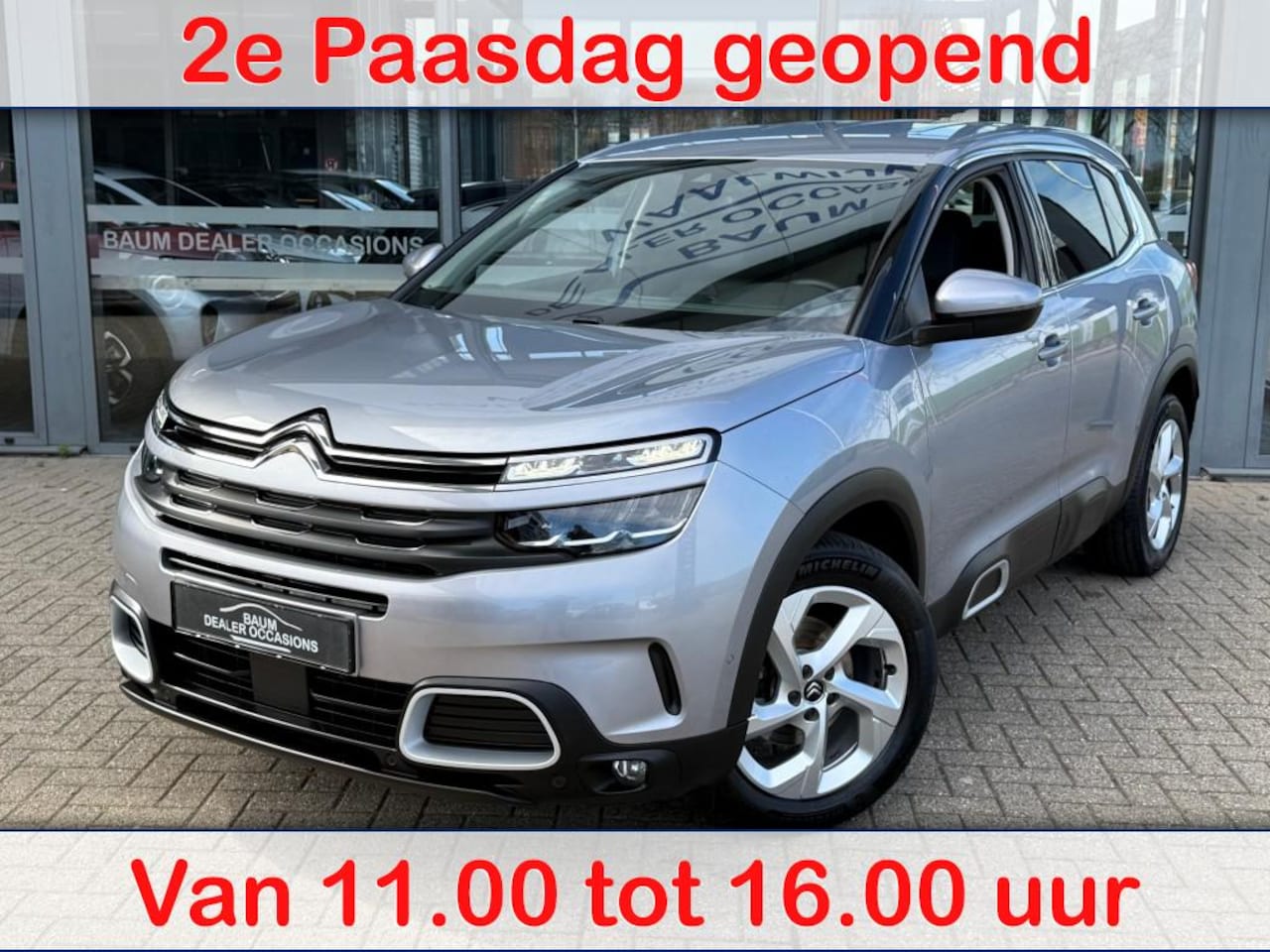 Citroën C5 Aircross - 1.2 PT 130PK BNS PLUS AIRCO NAVI LMV PDC-CAMERA. - AutoWereld.nl