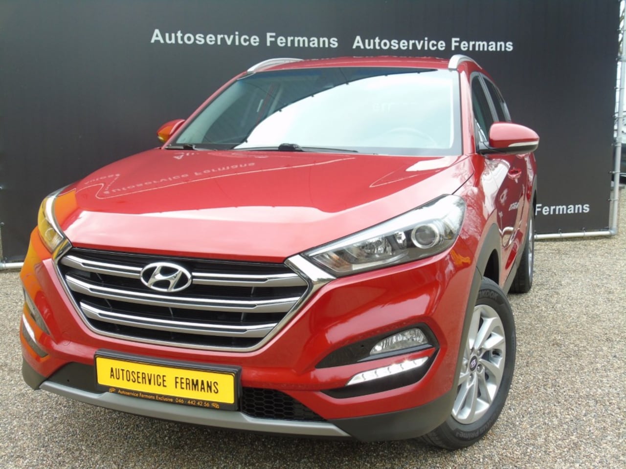 Hyundai Tucson - 1.6 GDI 131PK - 2018 - 99DKM - Navi - Trekhaak - AutoWereld.nl