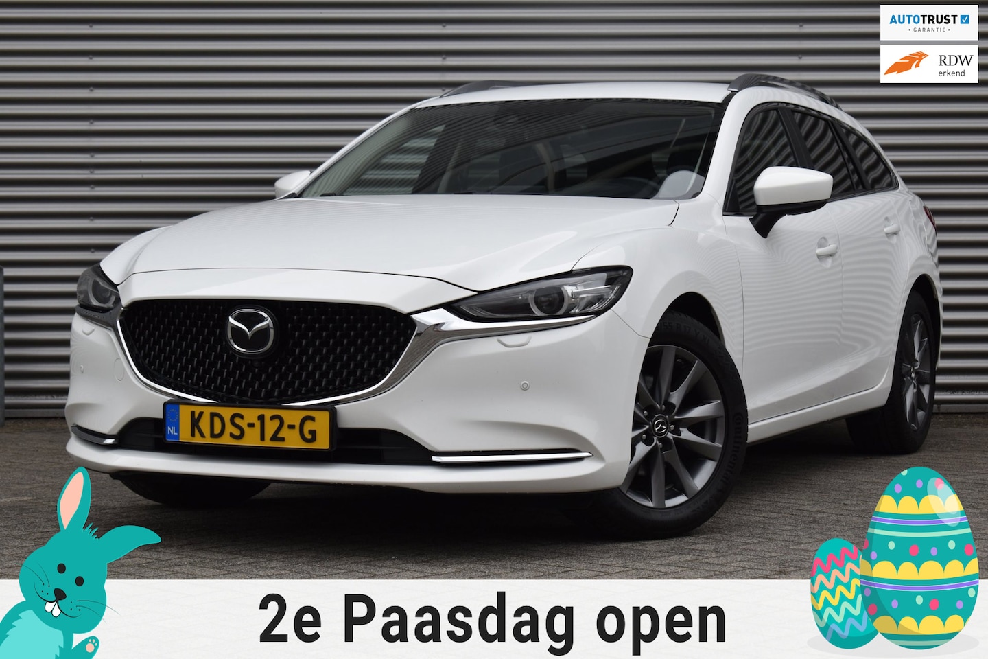Mazda 6 Sportbreak - 2.0 SkyActiv-G 165-PK, Airco, Ecc, Cruise, Navi, Camera, Trekhaak. - AutoWereld.nl