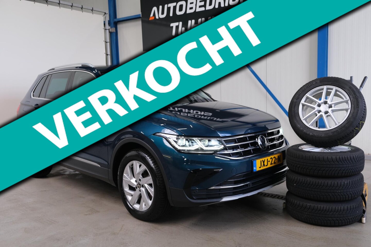 Volkswagen Tiguan - 1.4 TSI eHybrid Business+ - Airco, Cruise, Navi, PDC, Camera. - AutoWereld.nl