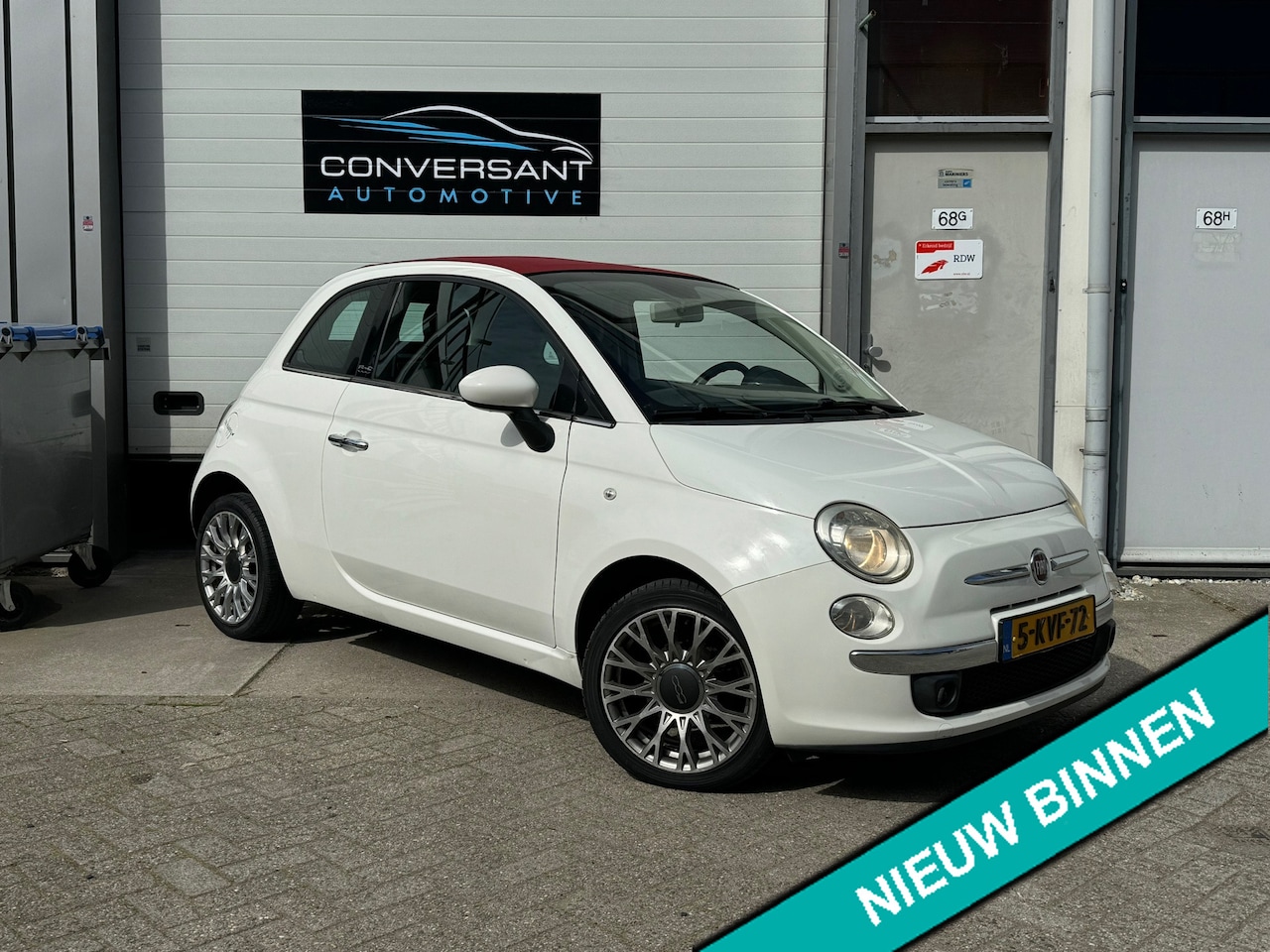 Fiat 500 C - 1.2 Easy|SOFT TOP/ CABRIO|PDC|NIEUWE DISTR|APK - AutoWereld.nl