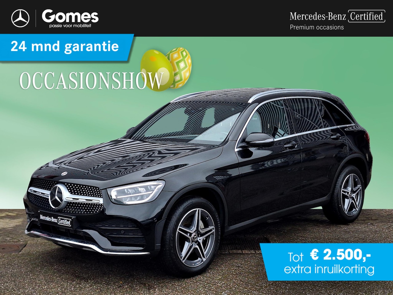 Mercedes-Benz GLC-klasse - 300e 4MATIC | Panoramadak | Trekhaak | Rijassistentiepakket | 360° Camera | Stoelverwarmin - AutoWereld.nl