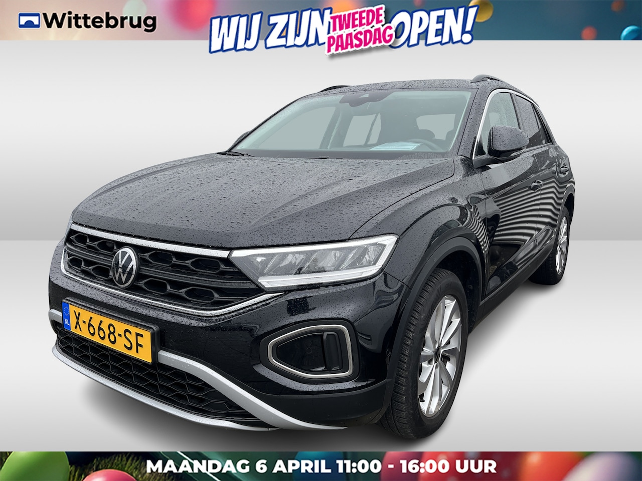 Volkswagen T-Roc - 1.0 TSI Life Edition Digital Cockpit / Camera / Keyless / App-connect / 17"LM velgen / Com - AutoWereld.nl