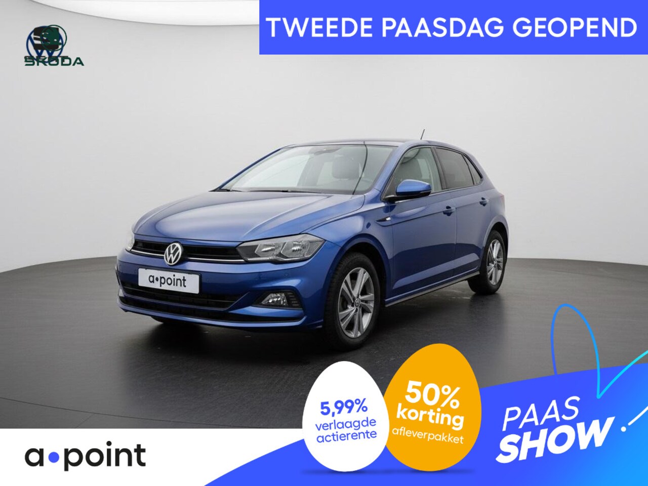 Volkswagen Polo - 1.0 TSI R-Line Automaat | Clima | Parkeersensoren V+A | Apple Carplay of Android Auto | Pr - AutoWereld.nl