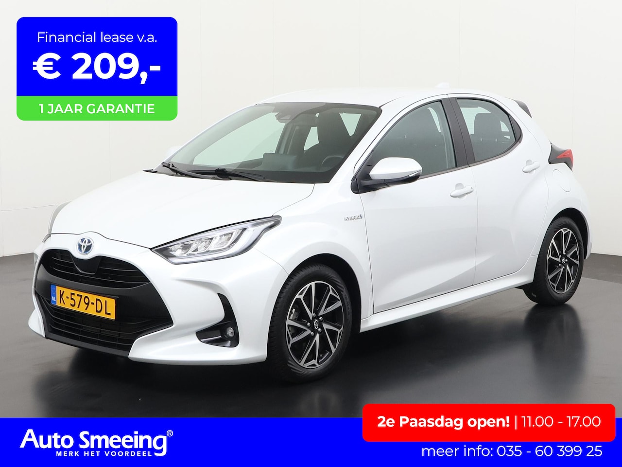 Toyota Yaris - 1.5 Hybrid Dynamic | Camera | Carplay | Adaptief Cruise | Zondag Open! - AutoWereld.nl