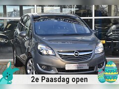 Opel Meriva - 1.4 Turbo Blitz Airco Pdc Cruise Leder Pano. dak 1ste Eigenaar