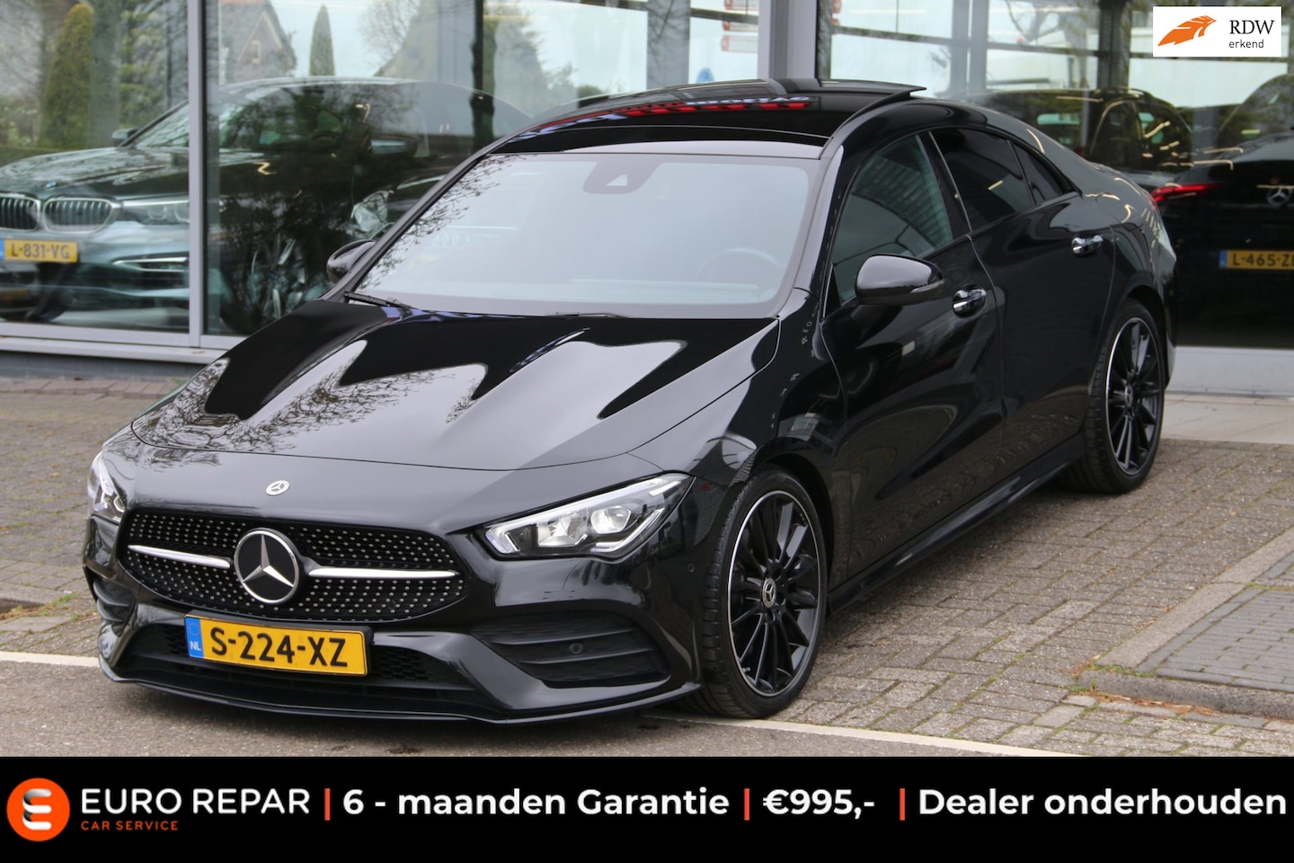 Mercedes-Benz CLA-Klasse - 200 AMG Line NL-AUTO PANO-DAK BURMESTER CARPLAY! - AutoWereld.nl