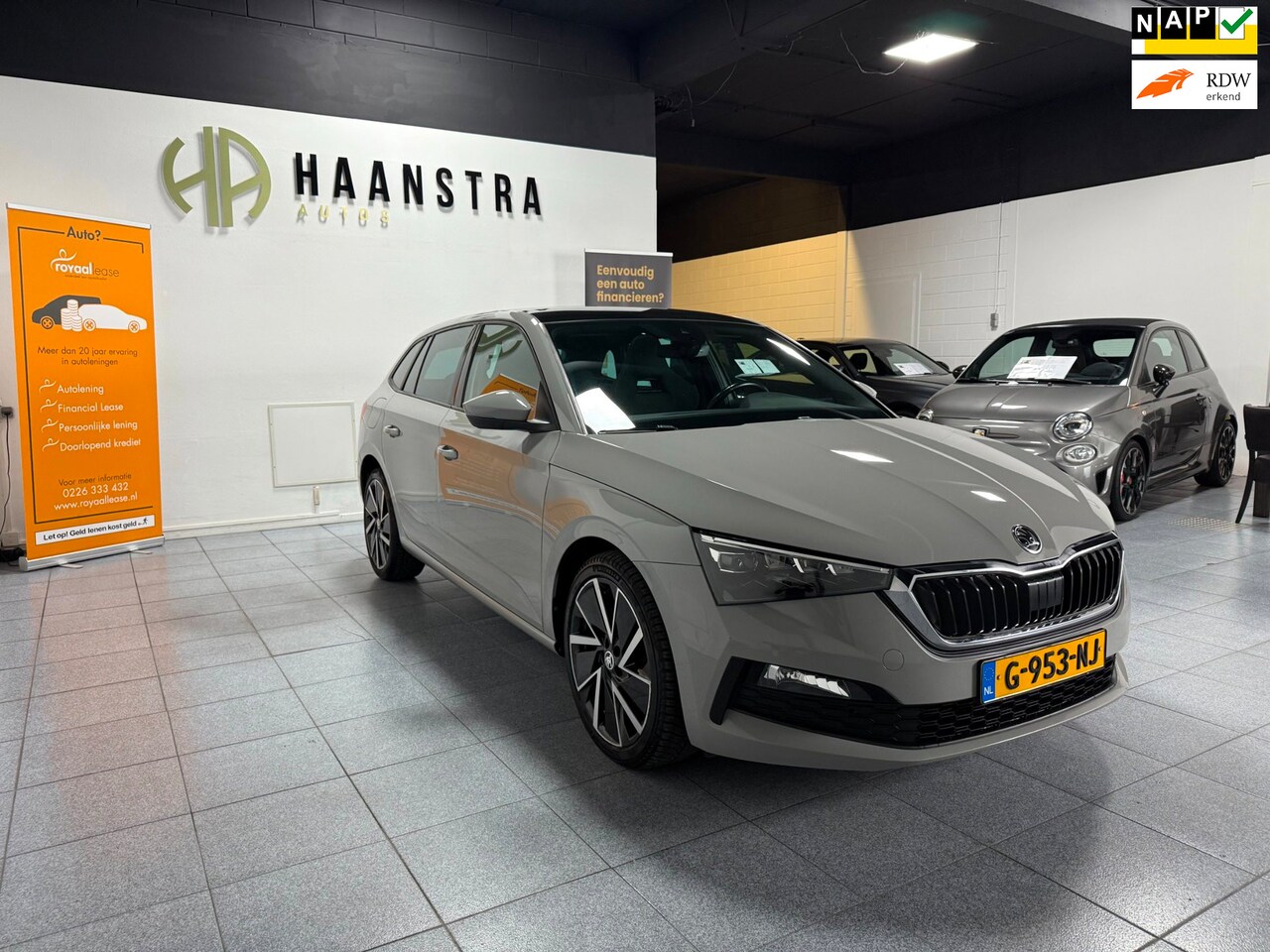 Skoda Scala - 1.0 TSI Sport Business Autom Pano-dak 116 PK Apple-Carplay NAP - AutoWereld.nl