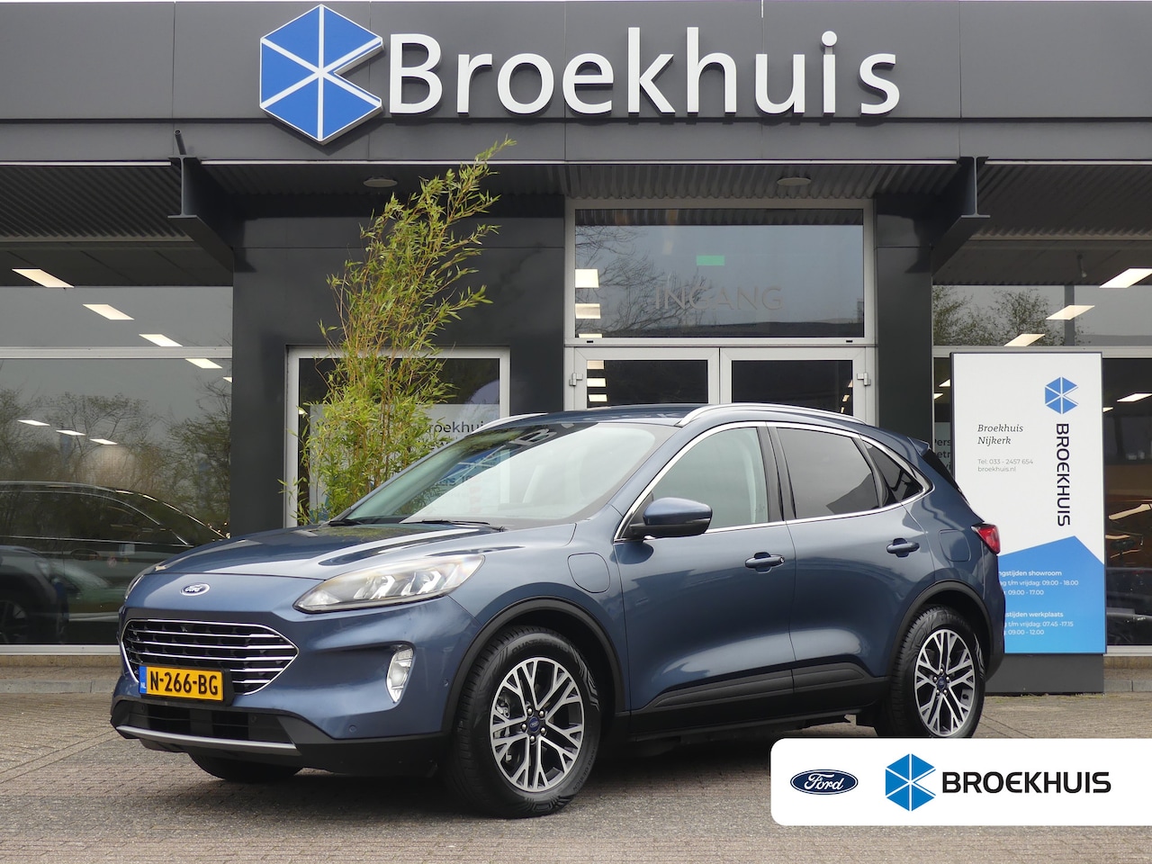 Ford Kuga - 2.5 PHEV Titanium | TREKHAAK | CAMERA V+A | ADAPTIVE CRUISE | DODEHOEKDETECTIE | STUUR+STO - AutoWereld.nl