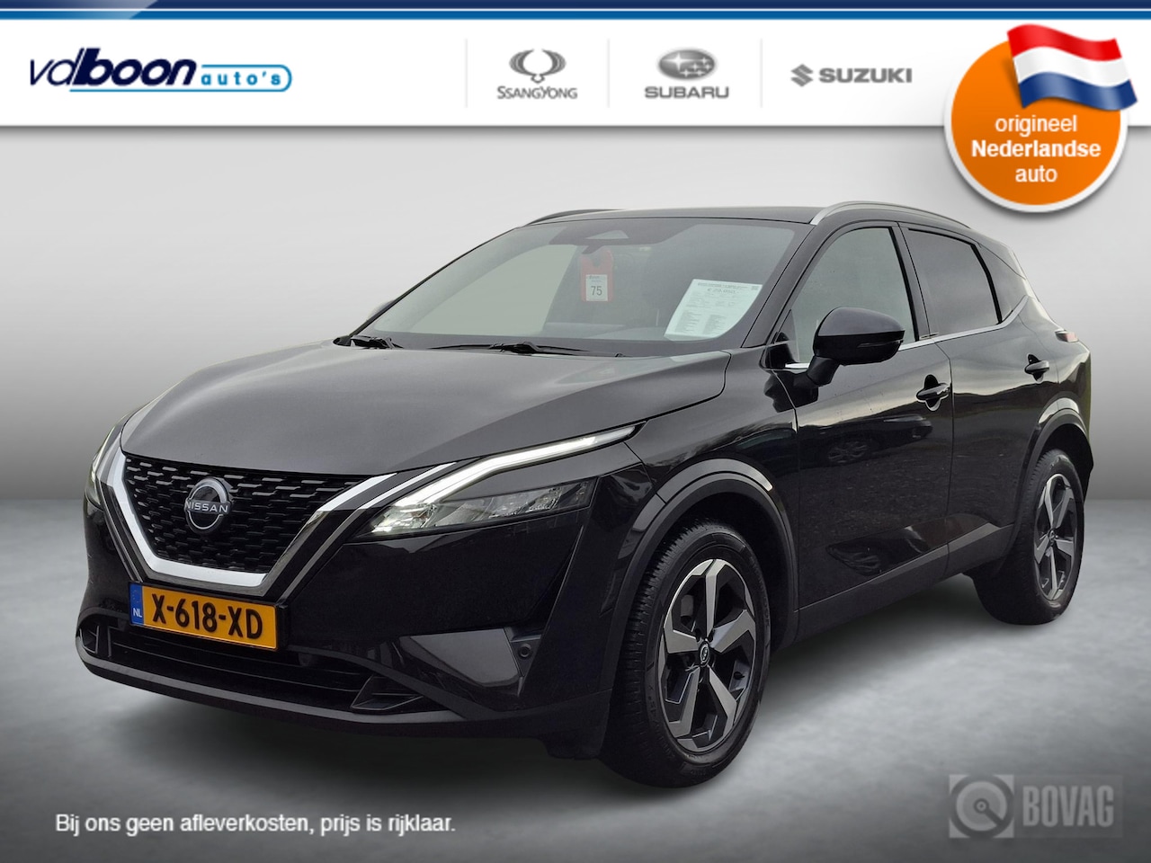 Nissan Qashqai - 1.3 MHEV Xtronic N-Connecta NAVI | PANO DAK | NL-auto | rijklaarprijs !! - AutoWereld.nl