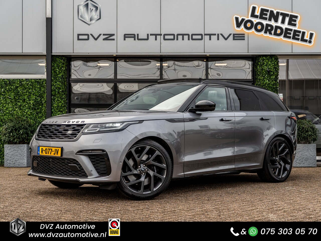 Land Rover Range Rover Velar - 5.0 V8 SVAutobiography Dynamic Edition | Massage | Pano | Trekhaak | - AutoWereld.nl