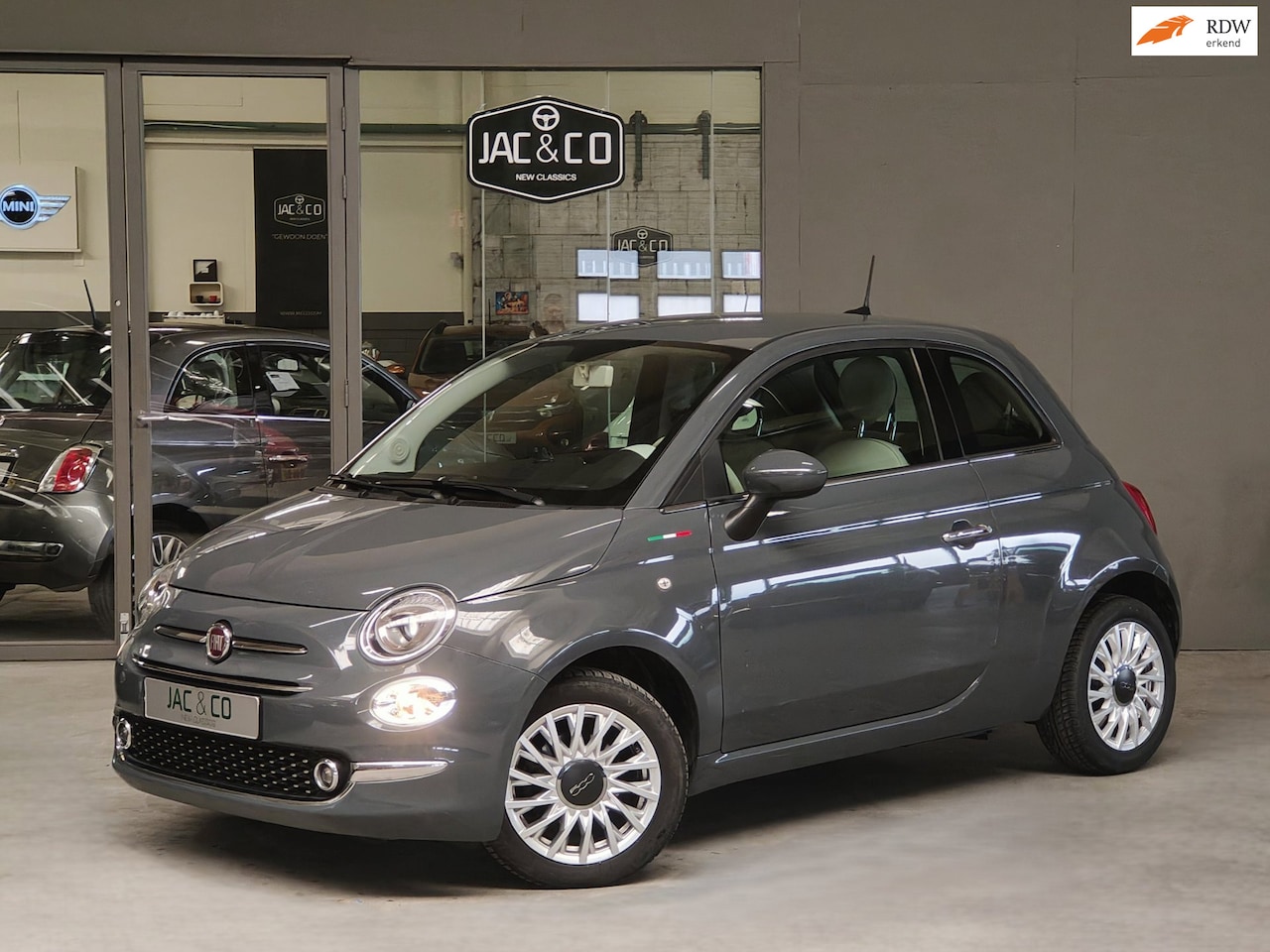 Fiat 500 - 1.2 Lounge NAVI - SPOTIFY - NIEUWSTAAT - AutoWereld.nl