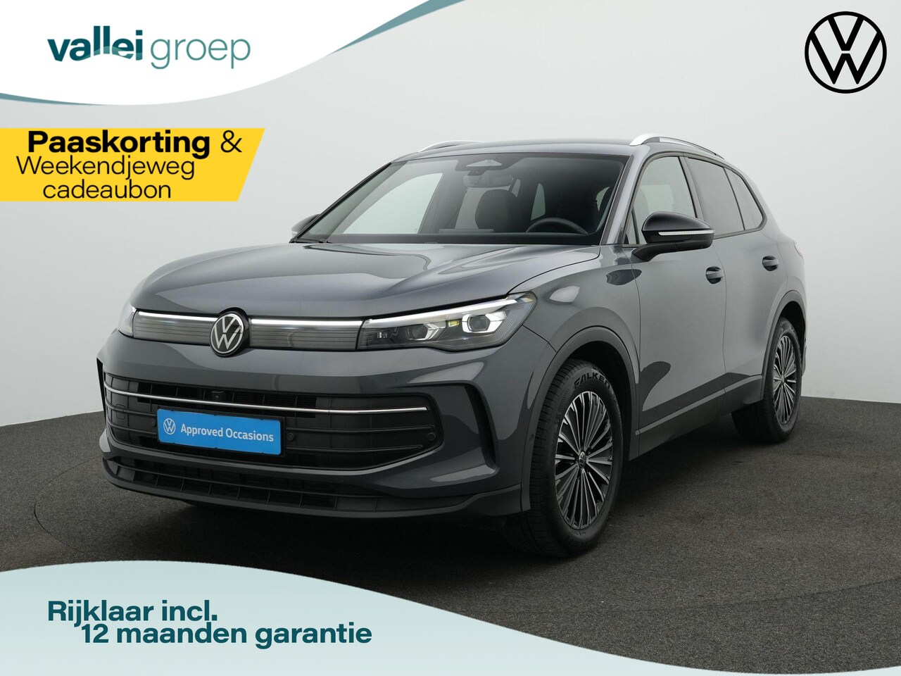 Volkswagen Tiguan - 1.5 eTSI 150 pk DSG Life Goal Edition | Trekhaak | 360 Camera | IQ Light | Stuur-/stoelver - AutoWereld.nl