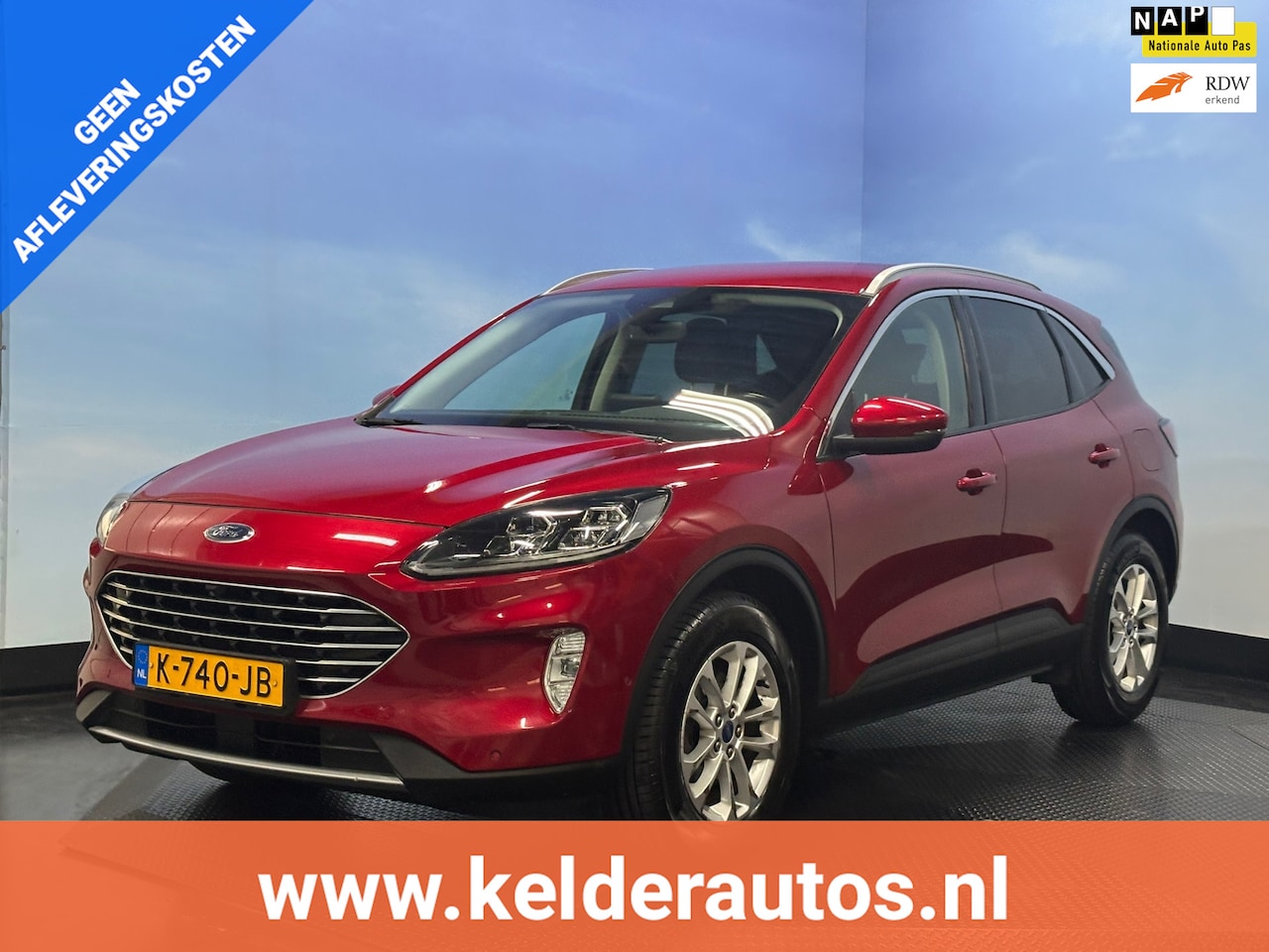 Ford Kuga - 1.5 EcoBoost Titanium X Navi | Camera | Clima | Cruise | Trekhaak - AutoWereld.nl