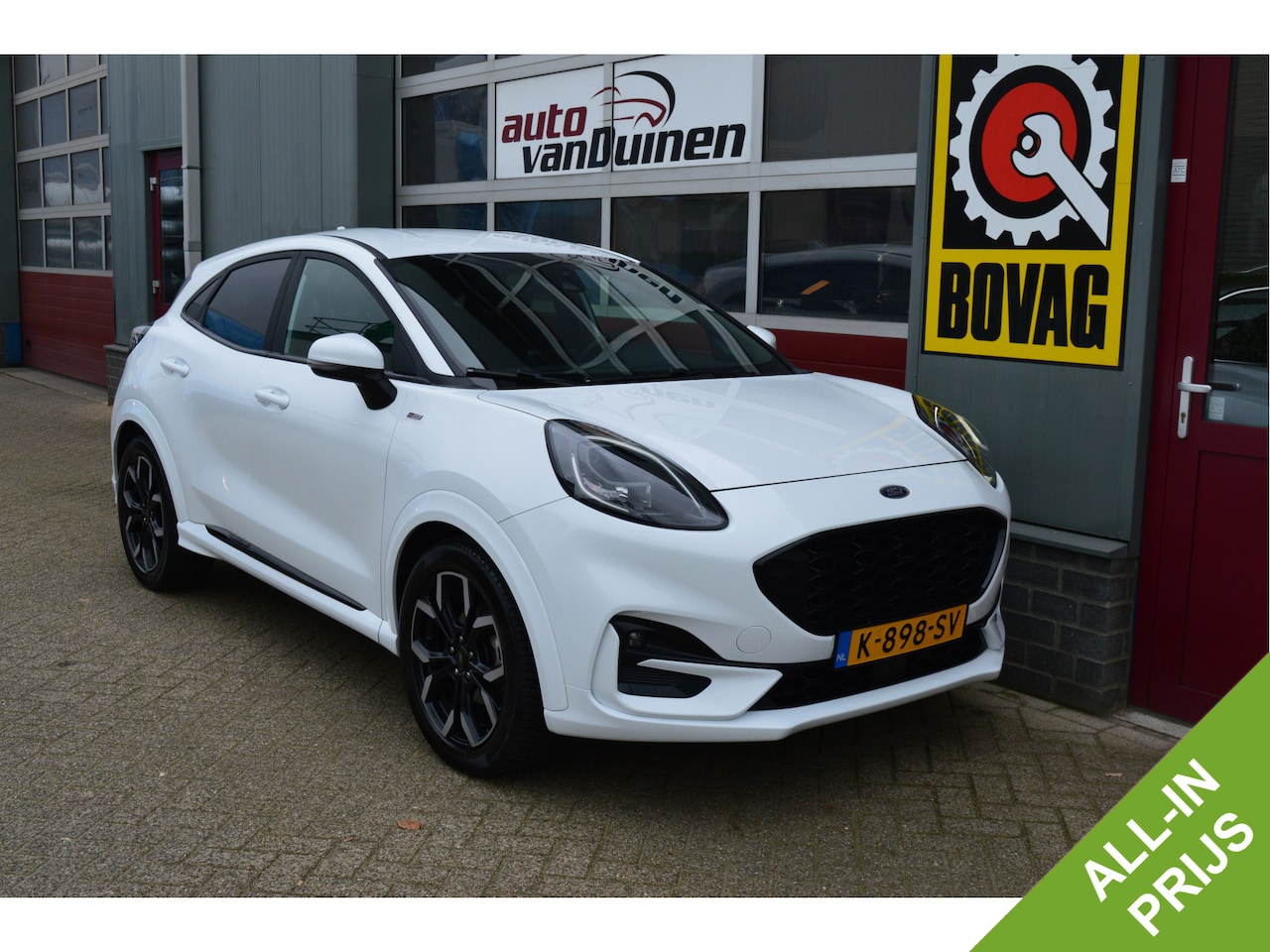 Ford Puma - 1.0 EcoBoost Hybrid ST-Line X O.a: 155 PK, B&O, Afn. Haak, Stoel+stuurverw, Clima, Navi, E - AutoWereld.nl
